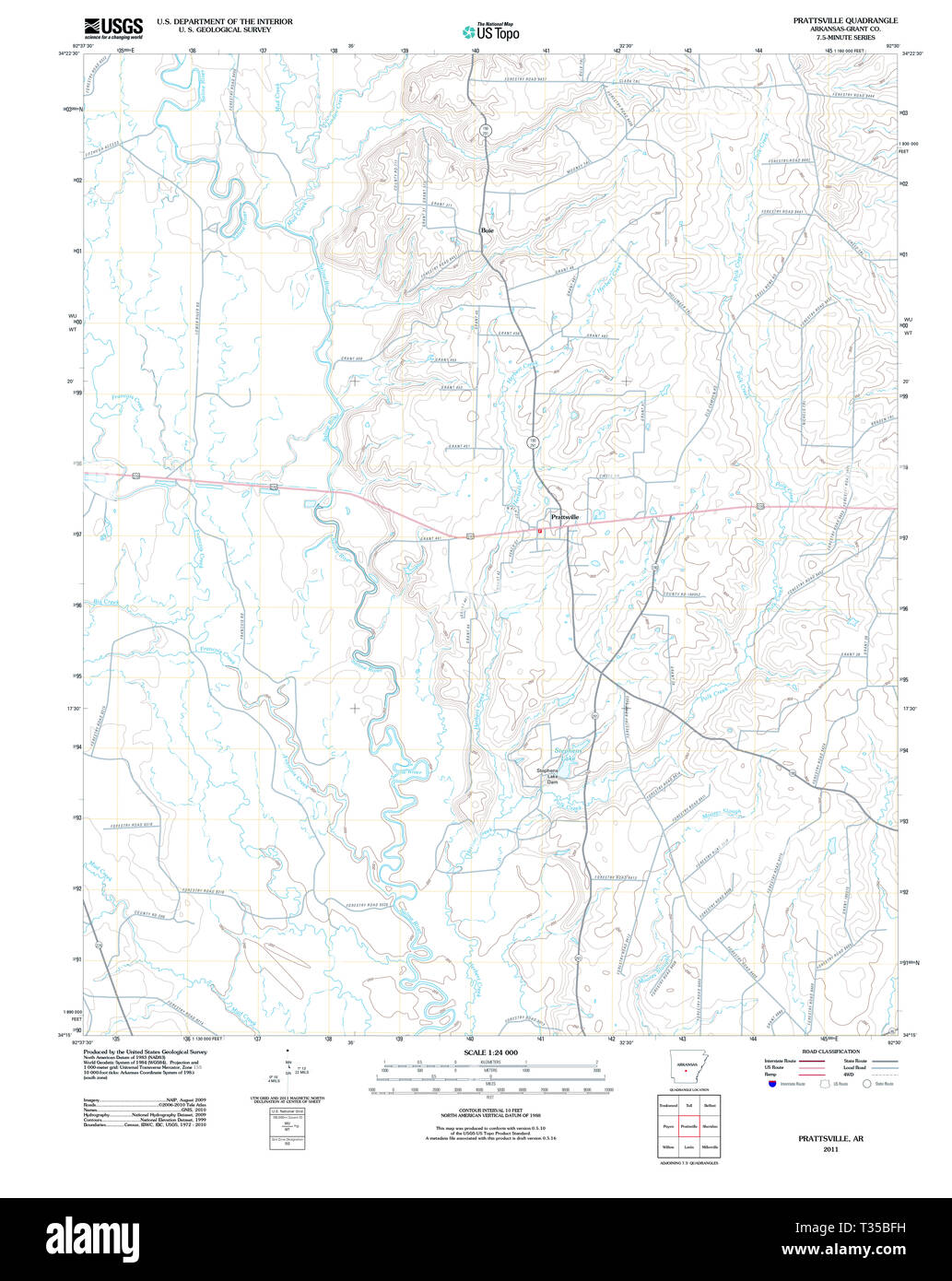 Map of prattsville hires stock photography and images Alamy