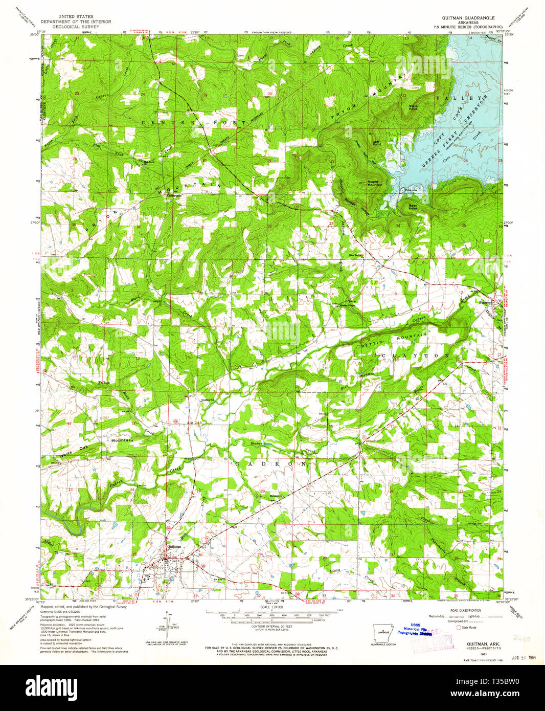 Map of quitman hires stock photography and images Alamy