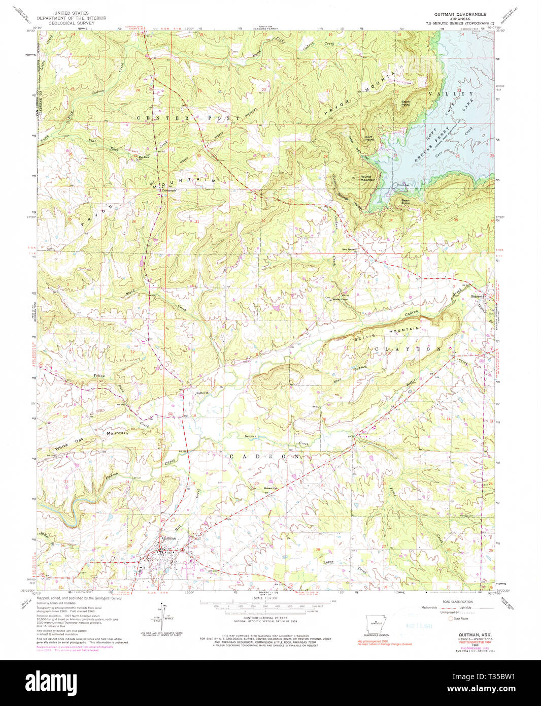 Map of quitman hires stock photography and images Alamy
