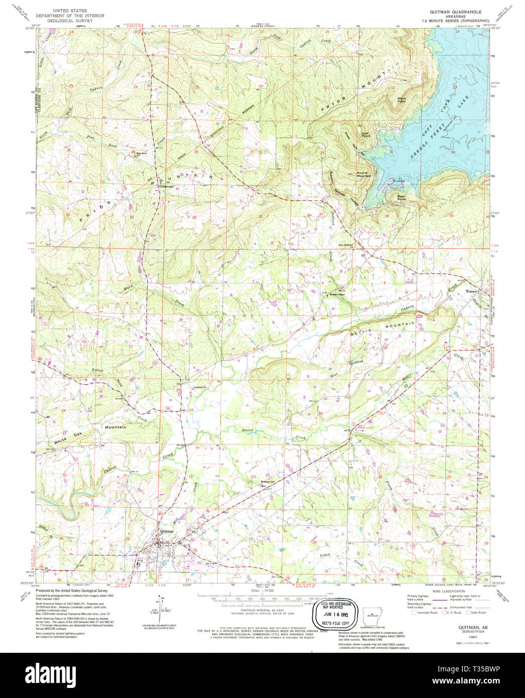 Quitman map Cut Out Stock Images & Pictures Alamy