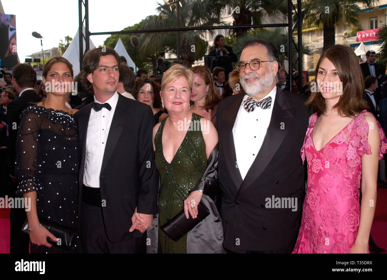 CANNES FRANCE May 10 2001 Director FRANCIS FORD COPPOLA Wife cannes-france-may-10-2001-director-francis-ford-coppola-wife