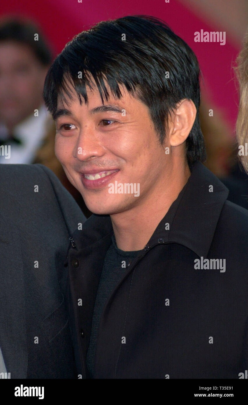 CANNES, FRANCE. May 12, 2001: Actor JET LI at the premiere of Shrek at ...