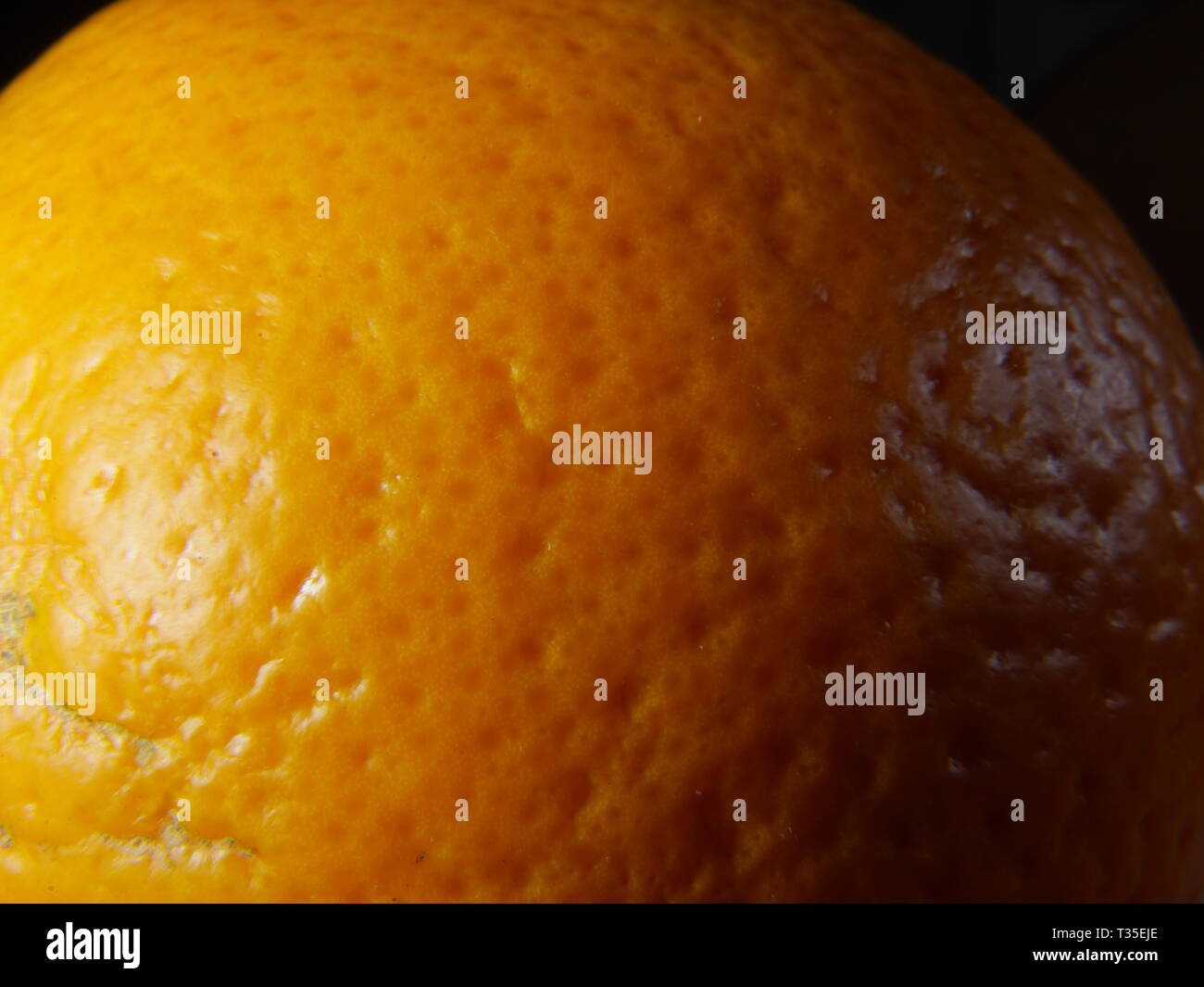 Skin Of An Orange Stock Photo Alamy