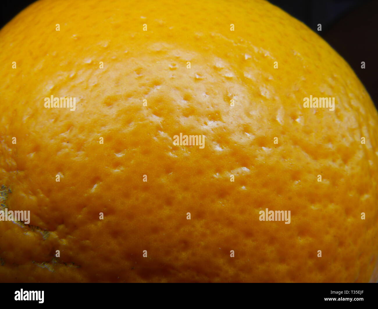 Skin Of An Orange Stock Photo Alamy