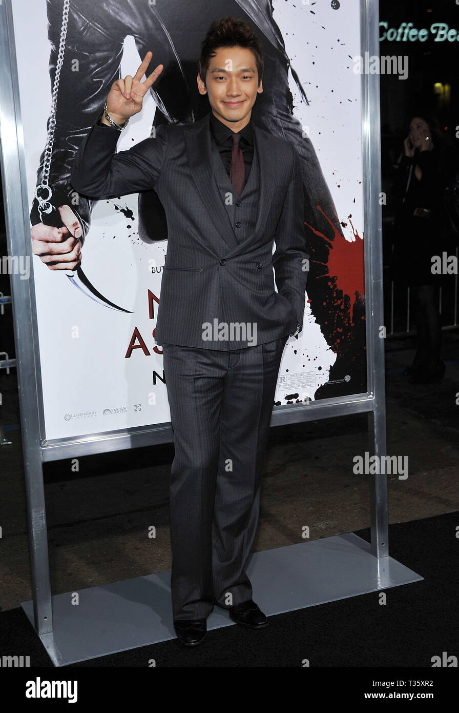 NINJA ASSASSIN (2009) RAIN JAMES MCTEIGUE (DIR) 004 Stock Photo - Alamy