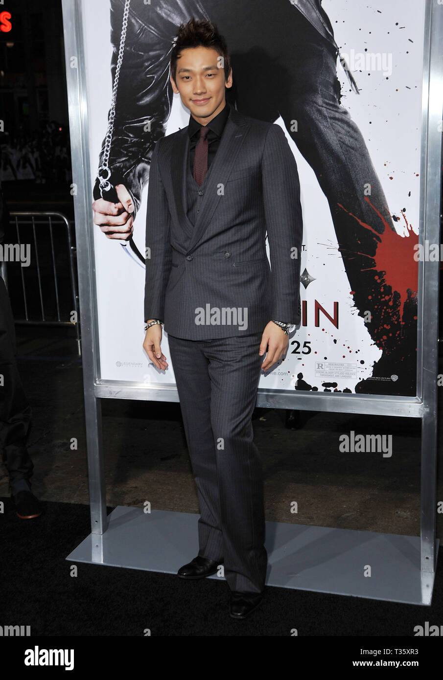 Rain Raizo The Premiere of 'Ninja Assassin' held at Grauman's Chinese  Theatre Los Angeles, California, USA - 19.11.09 : .com Stock Photo - Alamy