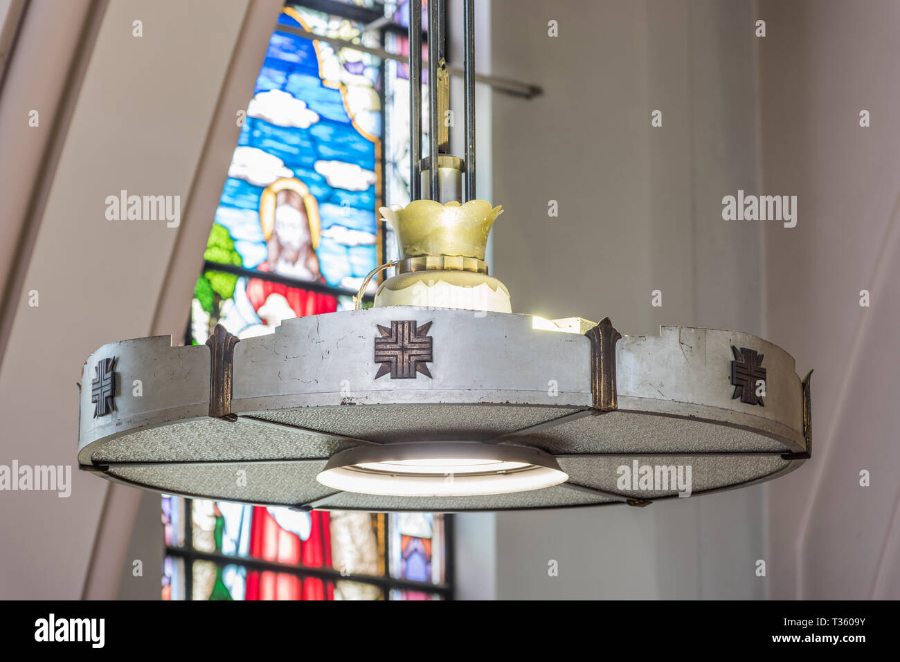 Interior of St. Wenceslaus Roman Catholic Church Stock Photo Alamy
