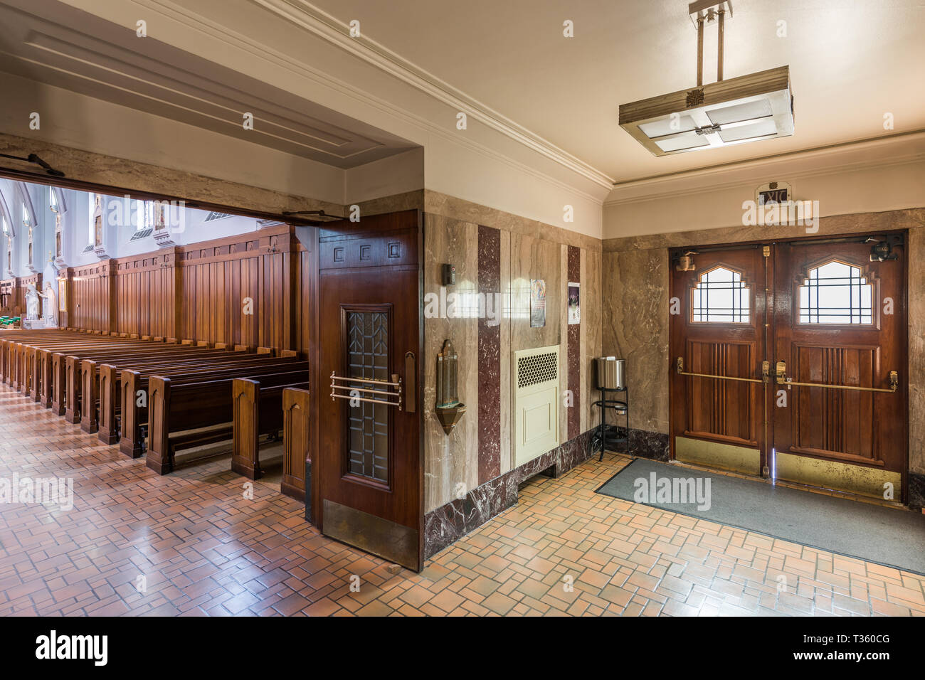 Interior of St. Wenceslaus Roman Catholic Church Stock Photo Alamy