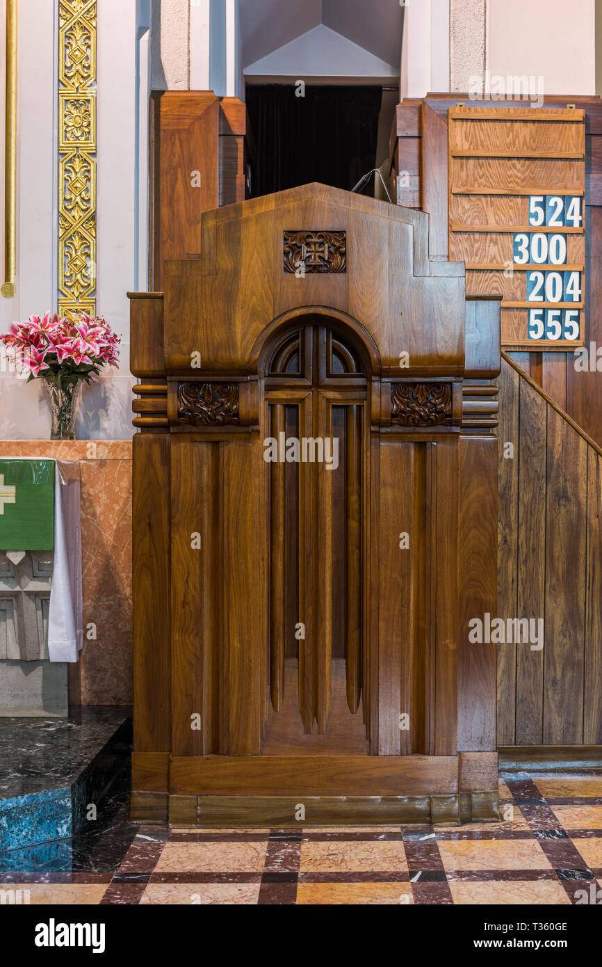 Interior of St. Wenceslaus Roman Catholic Church Stock Photo Alamy