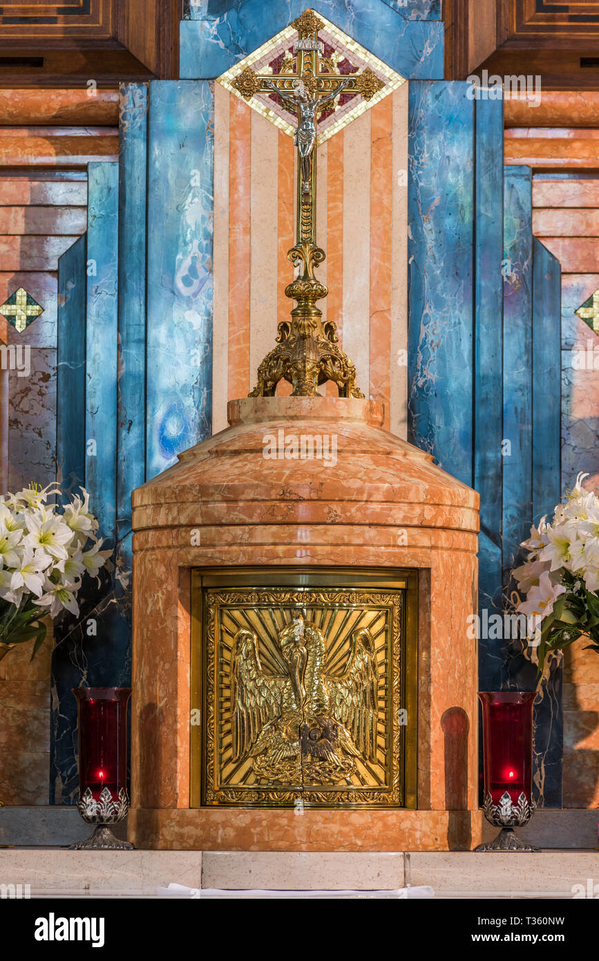 Interior of St. Wenceslaus Roman Catholic Church Stock Photo Alamy