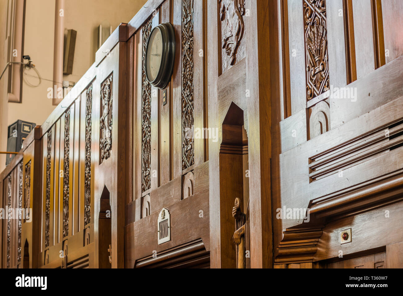 Interior of St. Wenceslaus Roman Catholic Church Stock Photo Alamy
