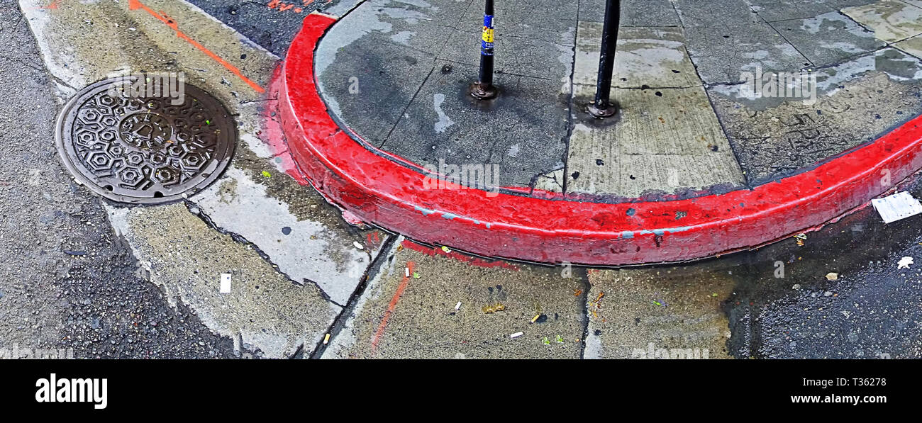 A distorted urban composition Stock Photo - Alamy