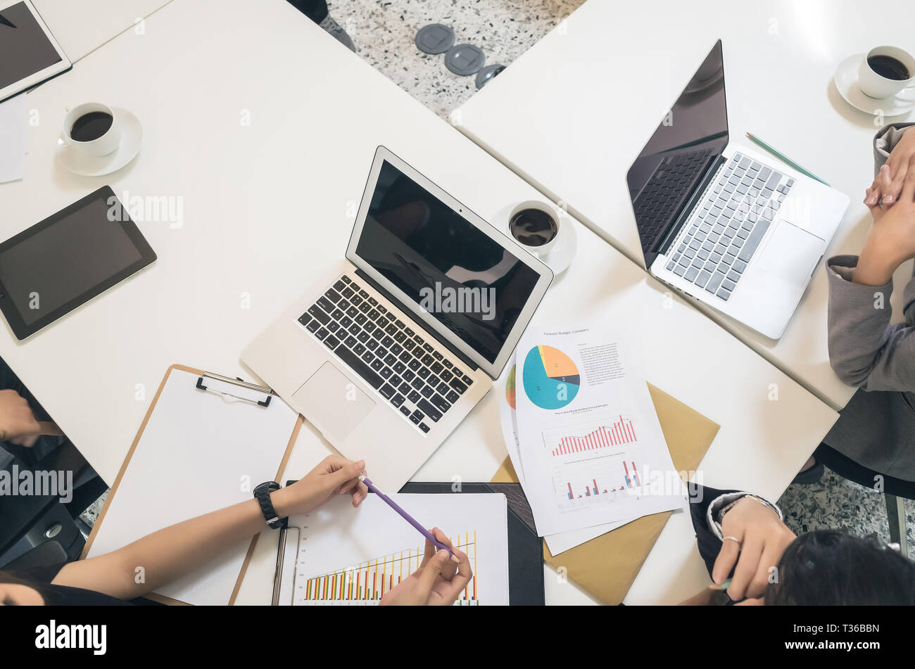 asian business people meeting in the office Stock Photo - Alamy