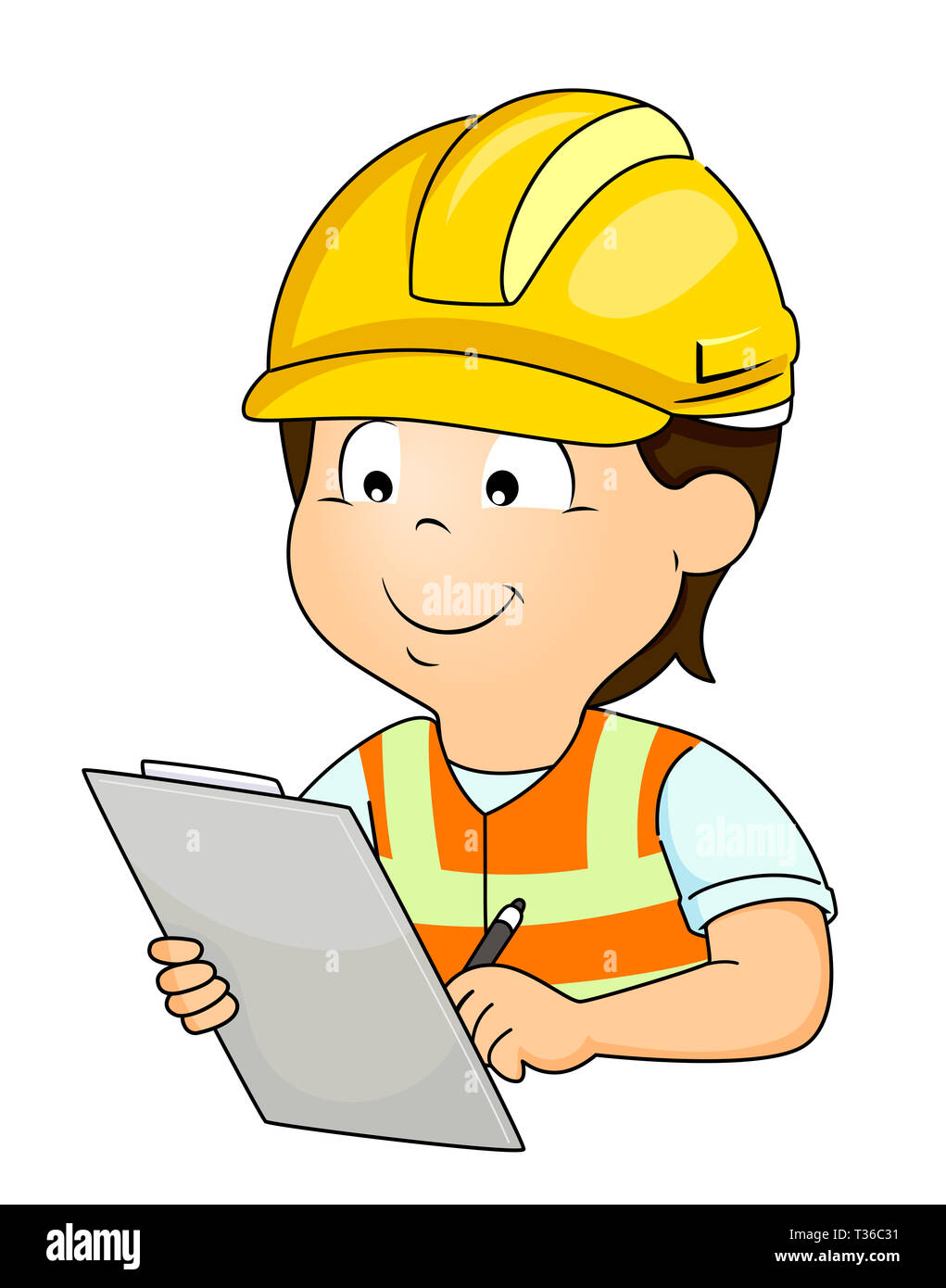 Hard Hat Cartoon Clipart Of Children