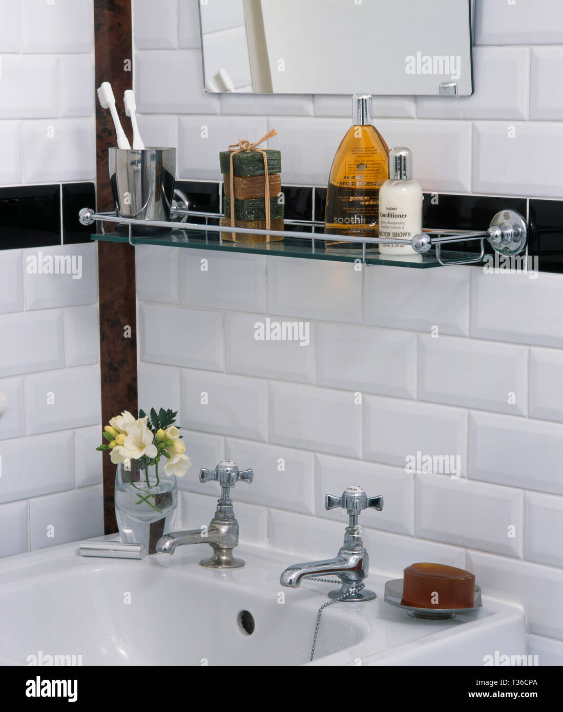 Tiles Above Sink High Resolution Stock Photography And Images Alamy