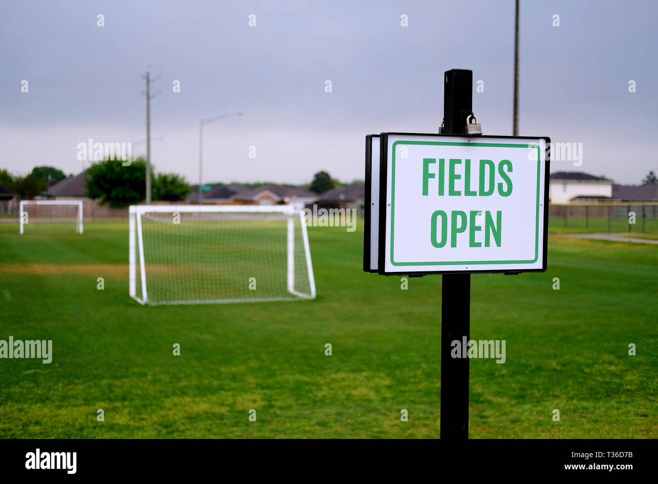 Soccer Goal Post High Resolution Stock Photography and Images Alamy