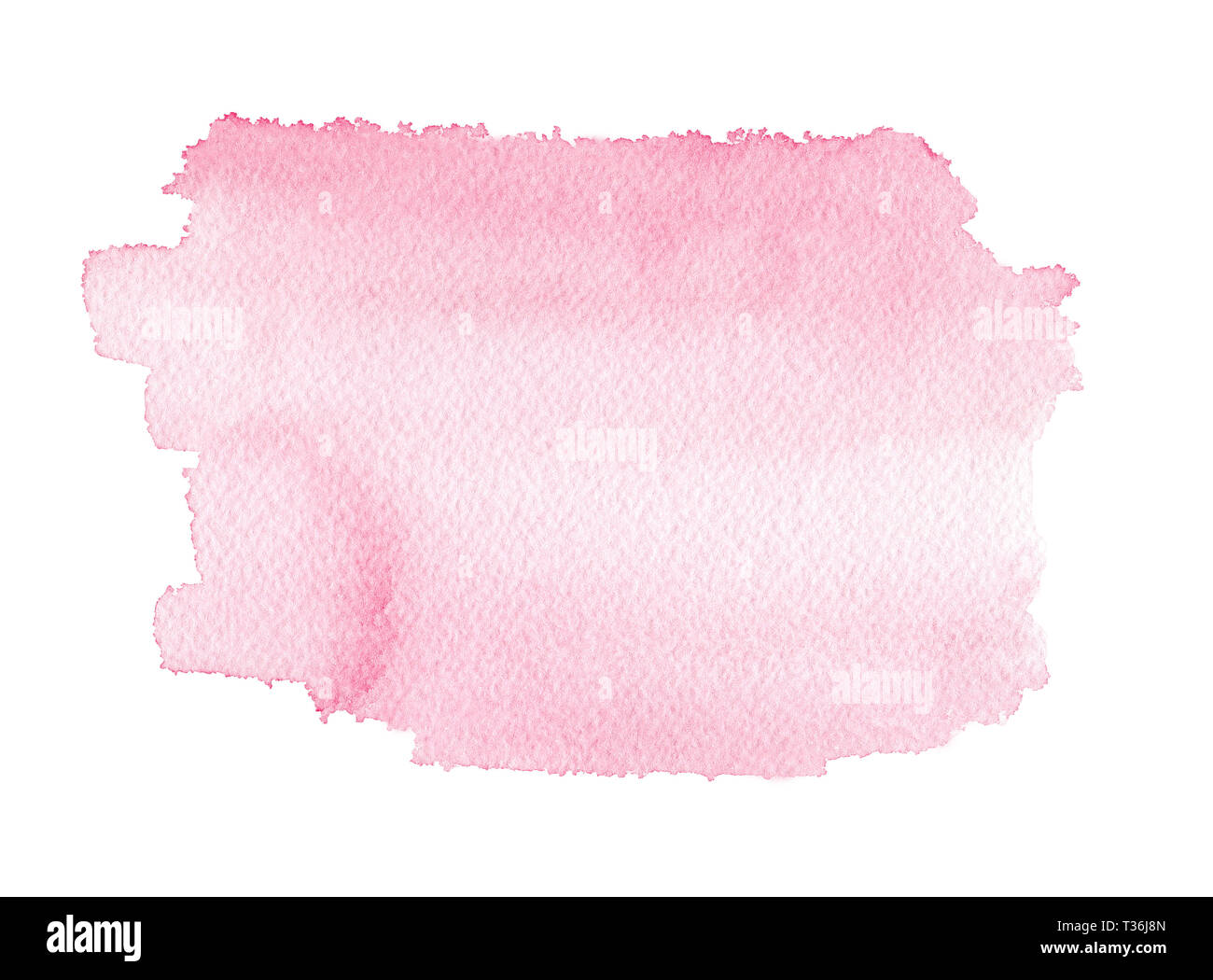 Watercolor background - pink color - pink background - pastel Stock  Illustration