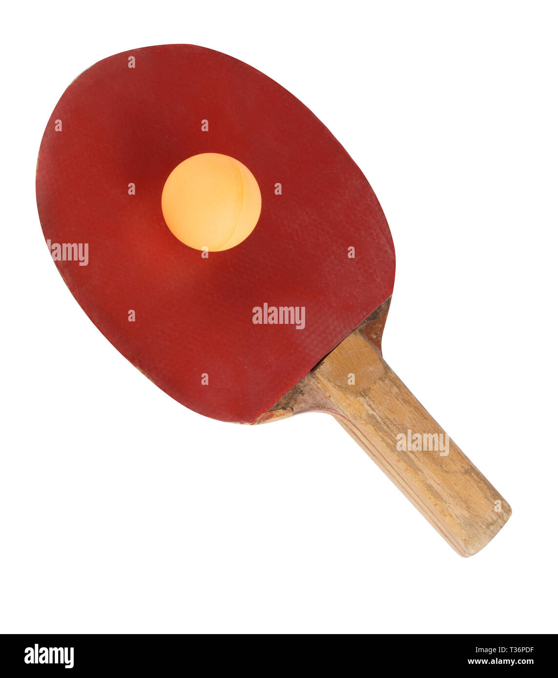 table tennis bat isolated Stock Photo Alamy