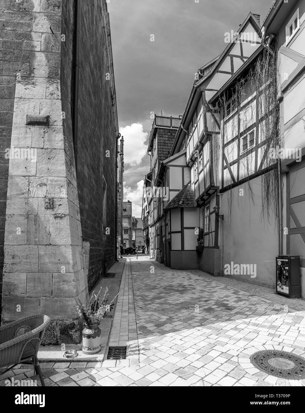 Old town of Quedlinburg Stock Photo Alamy