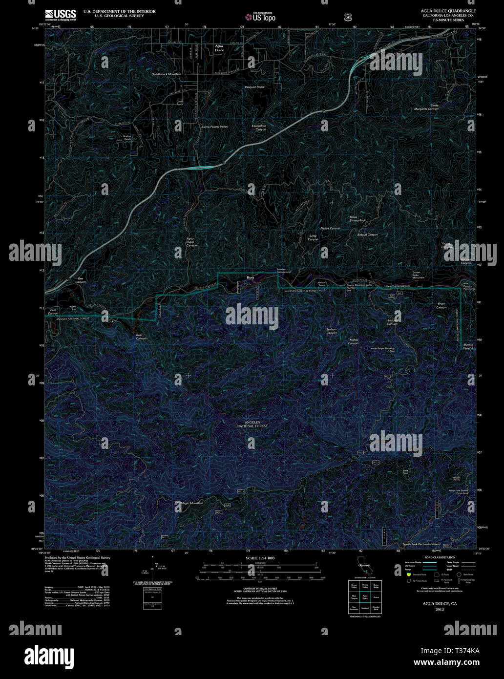 Map of dulce hires stock photography and images Alamy