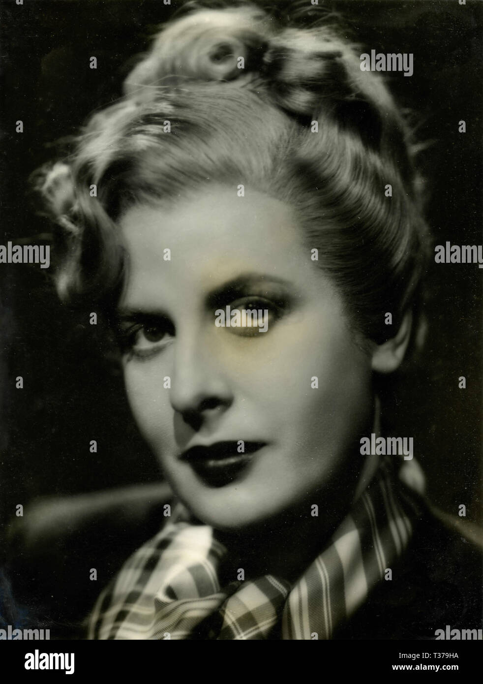 Italian actress Ruby Dalma, 1942 Stock Photo