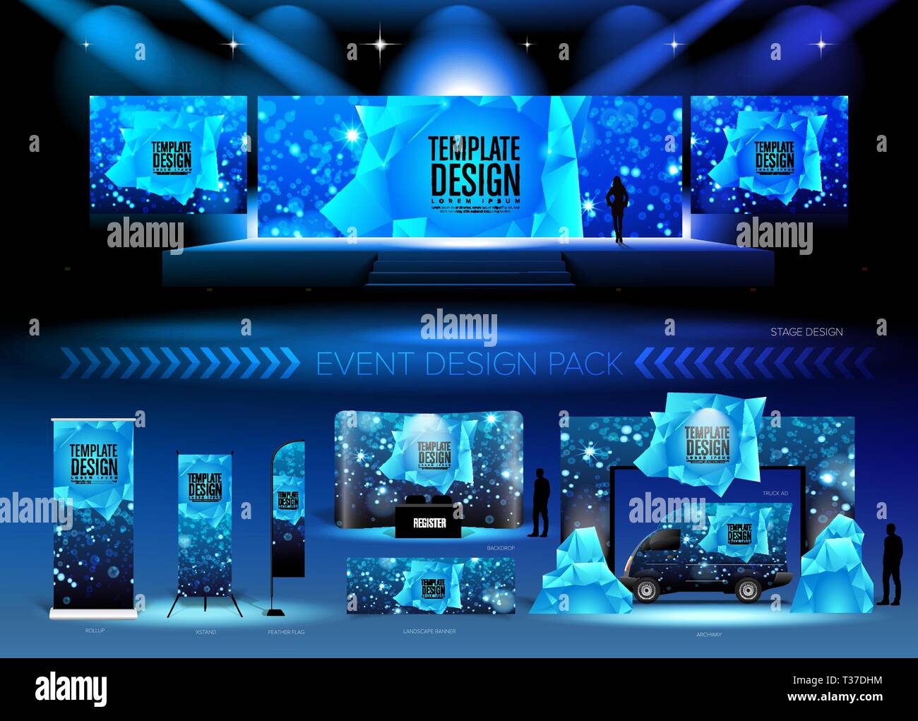 Event Design Pack Stock Vector Image & Art Alamy