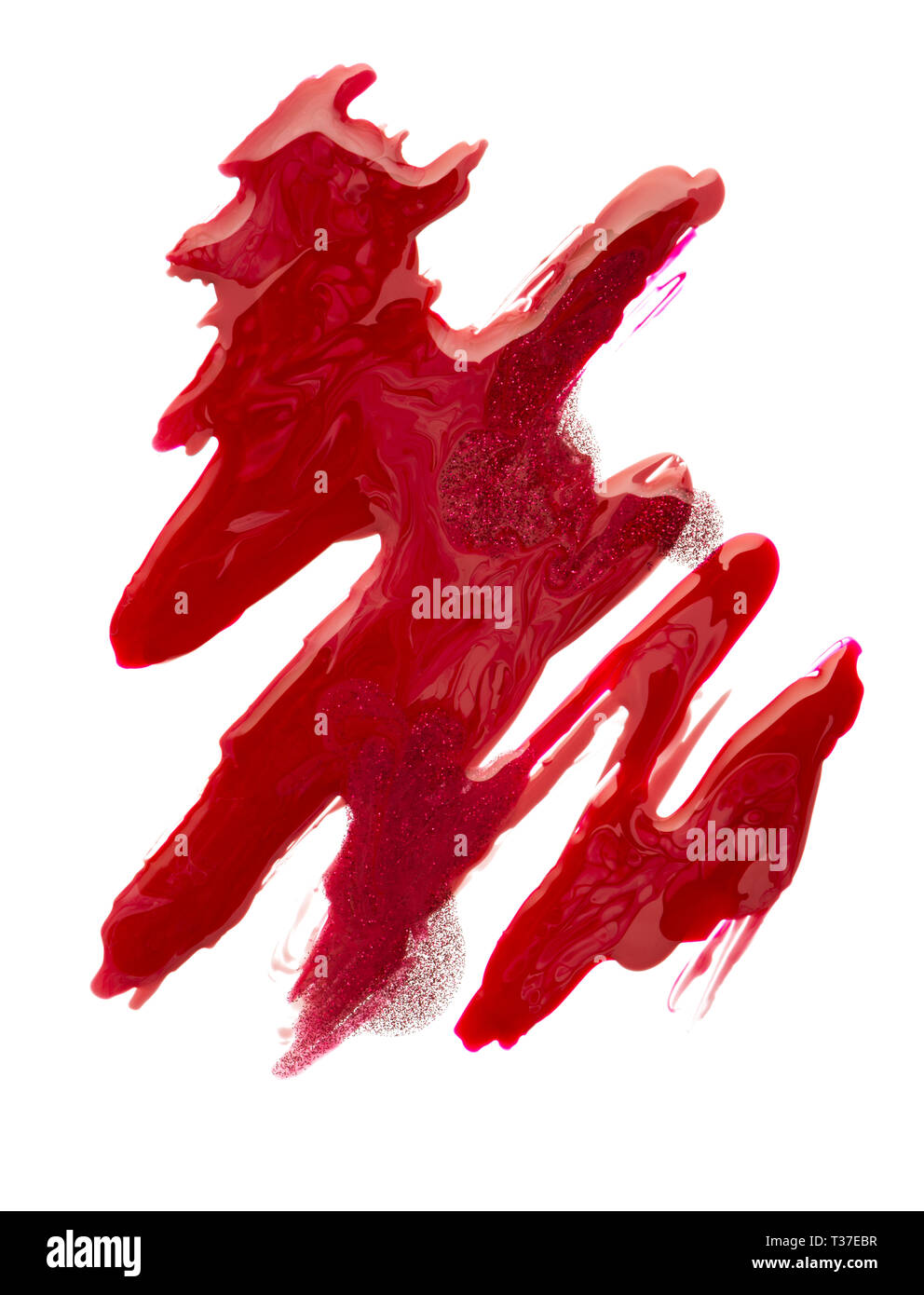 isolated nail varnish splash Stock Photo Alamy