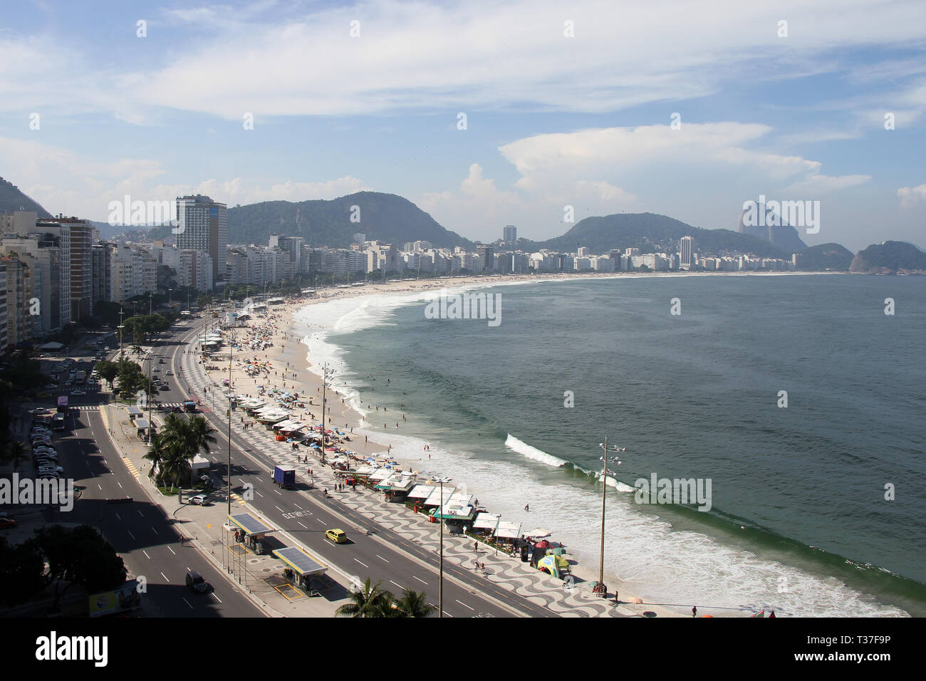 Copacabana beach Stock Photo