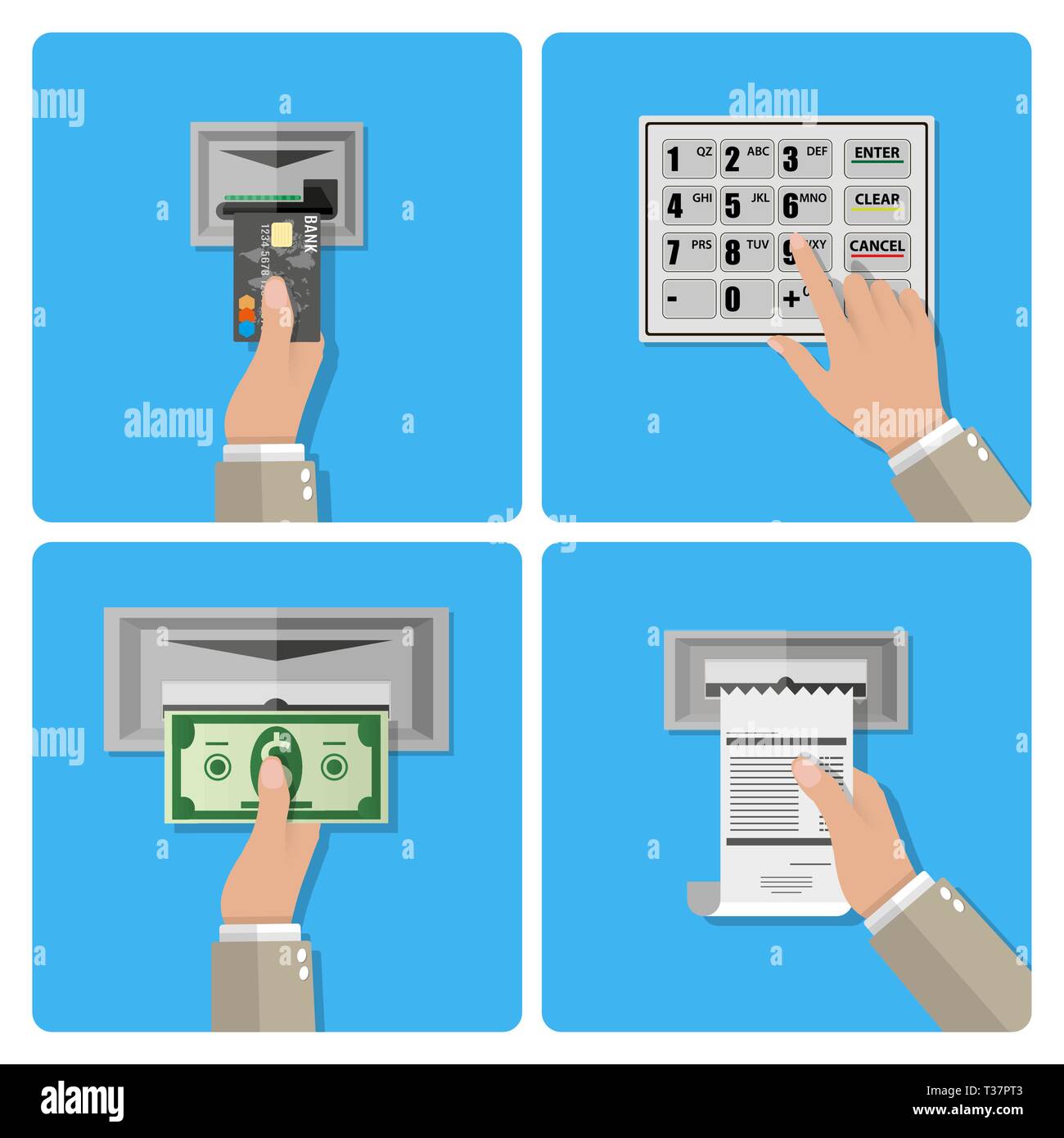 Four inserts Stock Vector Images Alamy