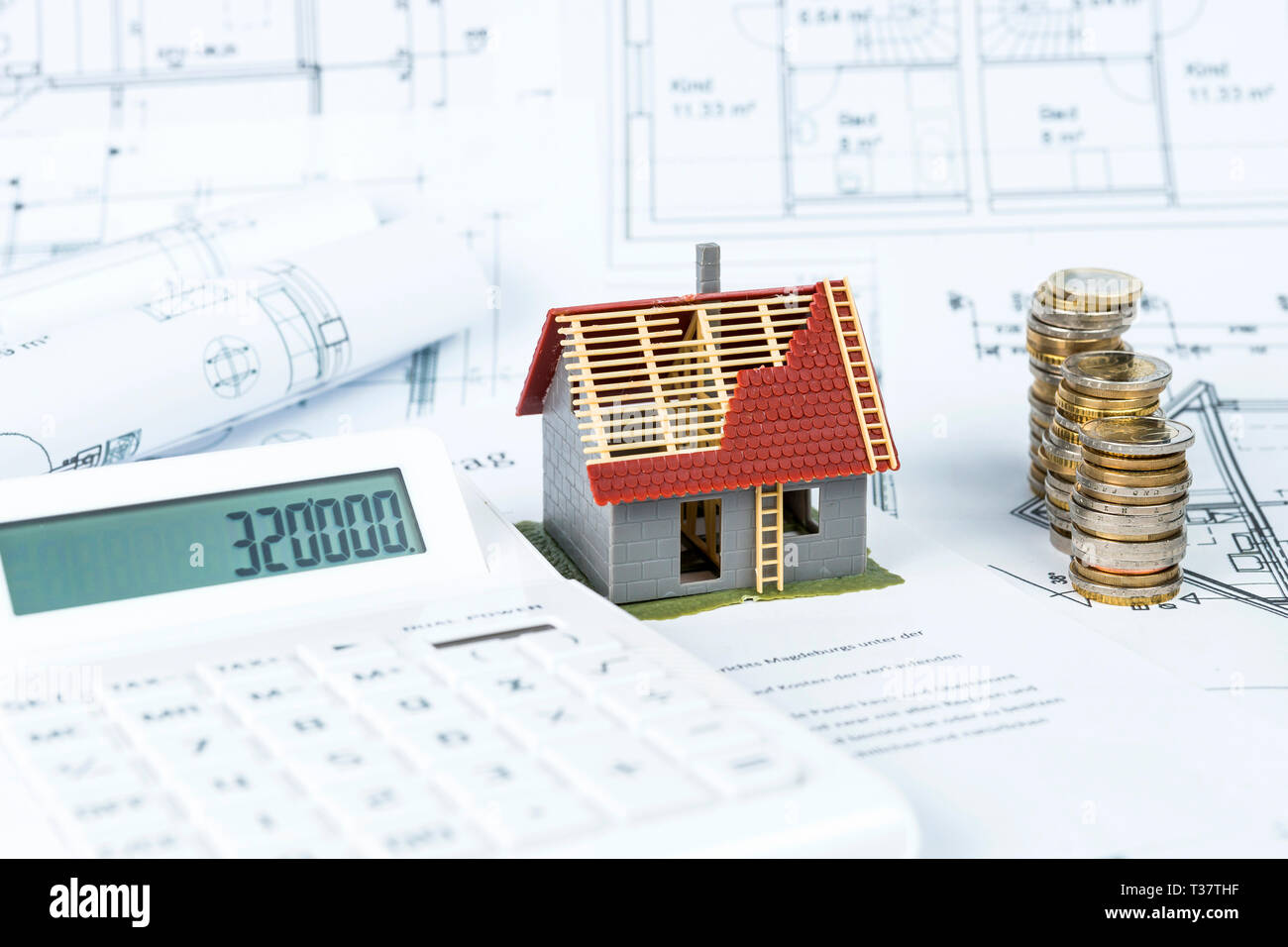 Planning a House Stock Photo - Alamy