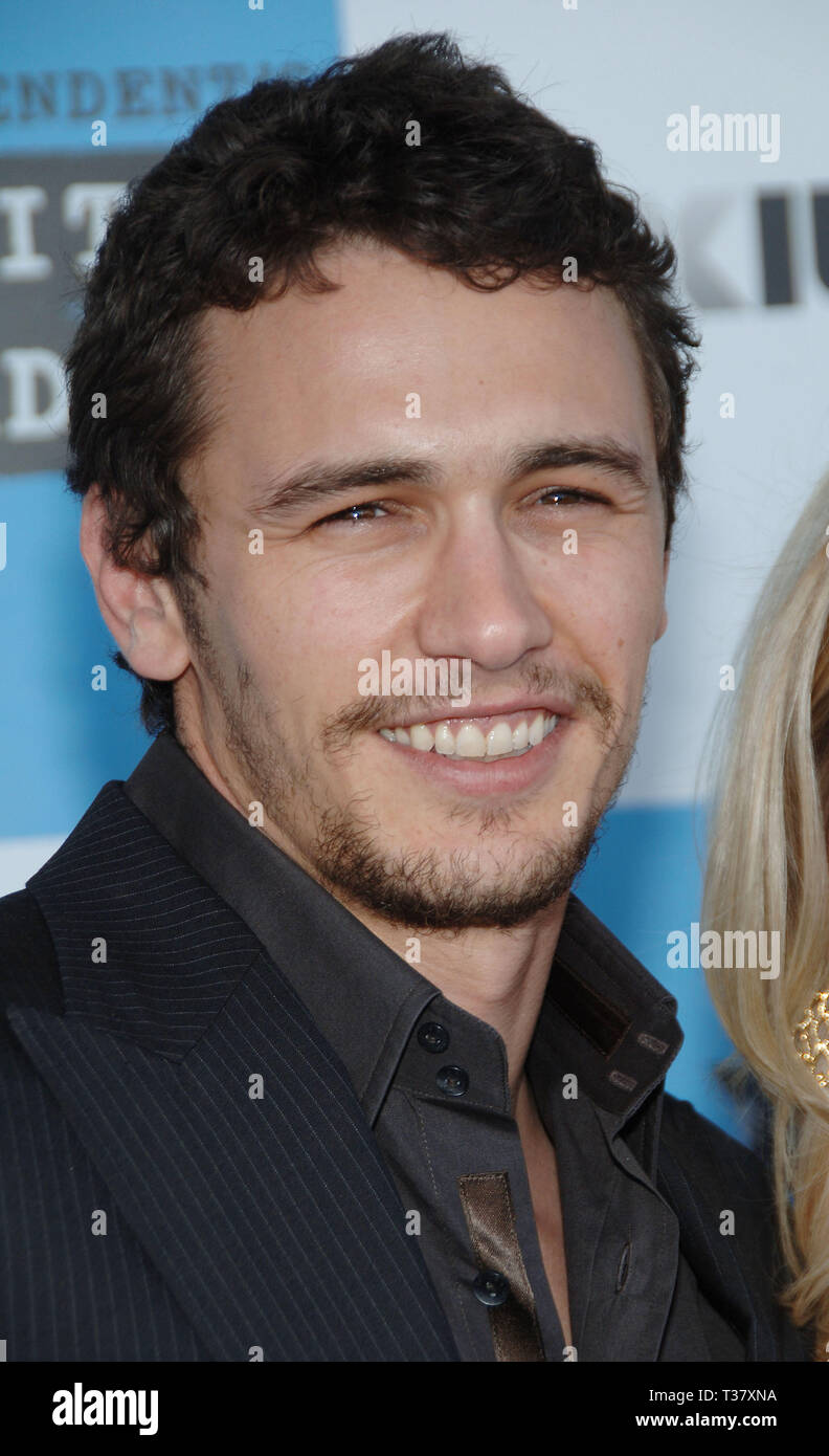 James Franco Arriving At The Film Independent S 22th Spirit Awards