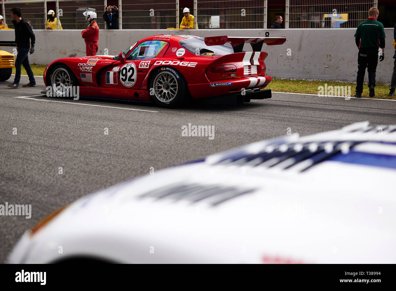 Circuit de Barcelona-Catalunya, Barcelona, Spain. 7th Apr, 2019.  EspEspiritu de Montjuiciritu de Montjuic motor racing