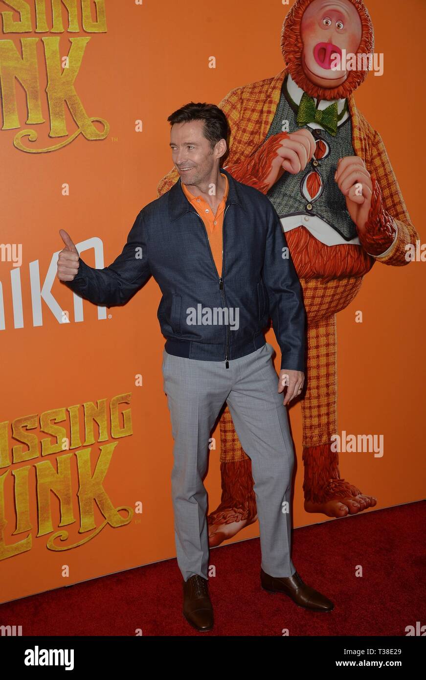 New York, NY, USA. 7th Apr, 2019. Hugh Jackman at arrivals for MISSING ...