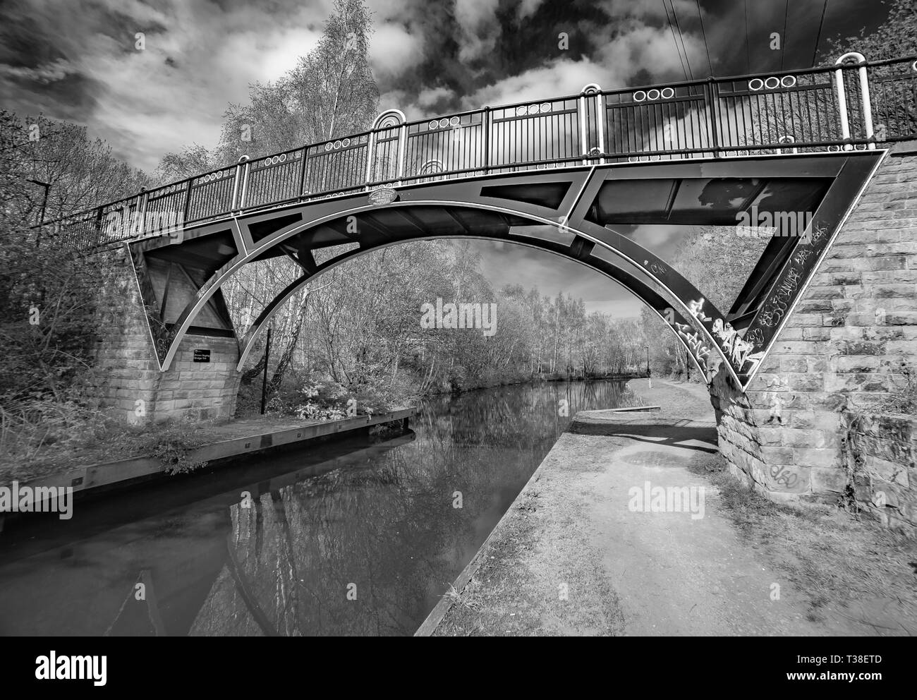 Brown Baley Bridge Stock Photo