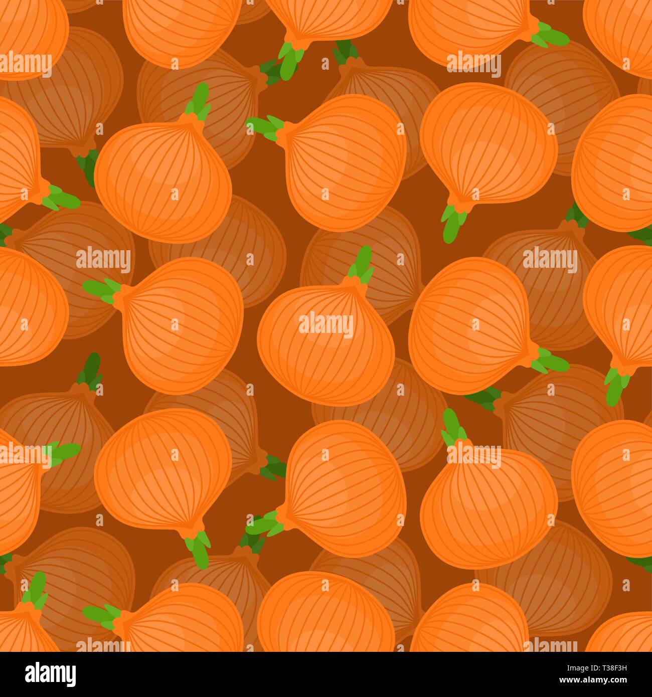Pattern Onions Vector Onion pattern seamless. Onions background. vegetable texture. Cartoon ...