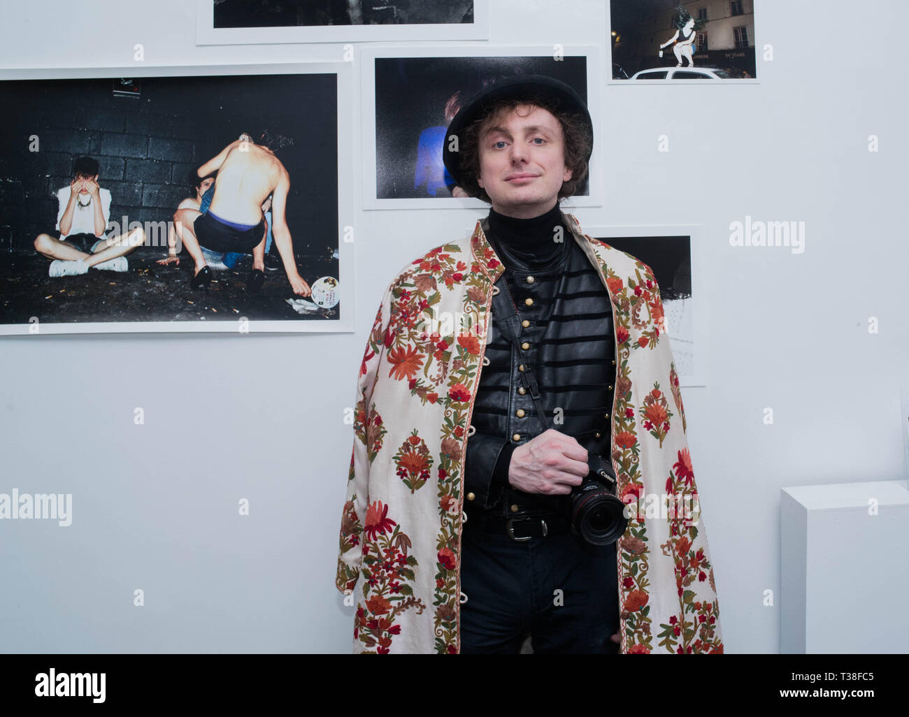 Hannibal Volkoff exhibition at La Clef, Saint Germain en Laye Stock Photo