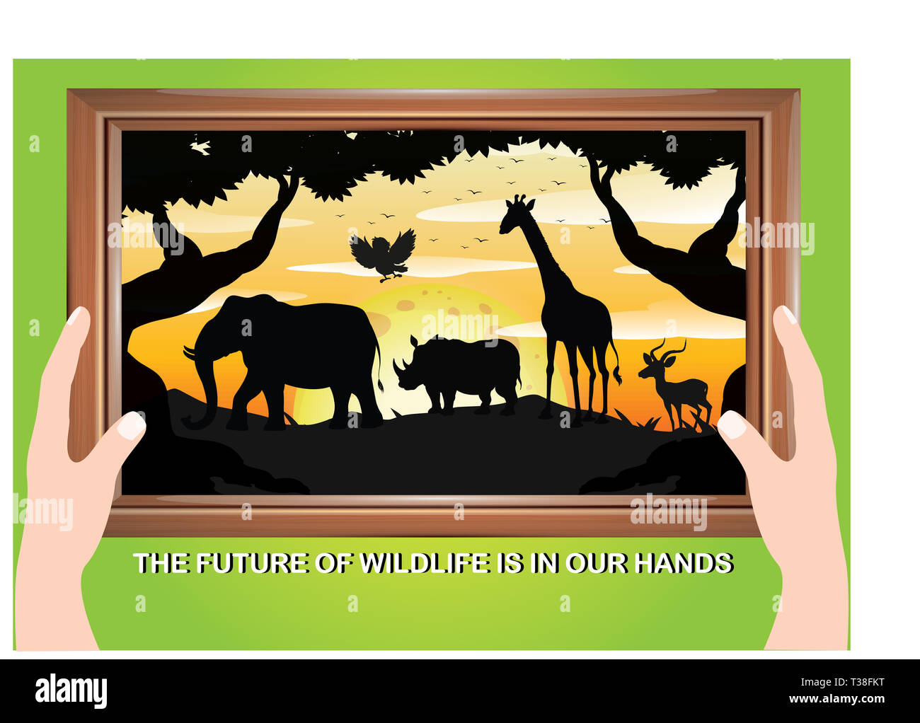 World wildlife day poster hi-res stock photography and images - Alamy