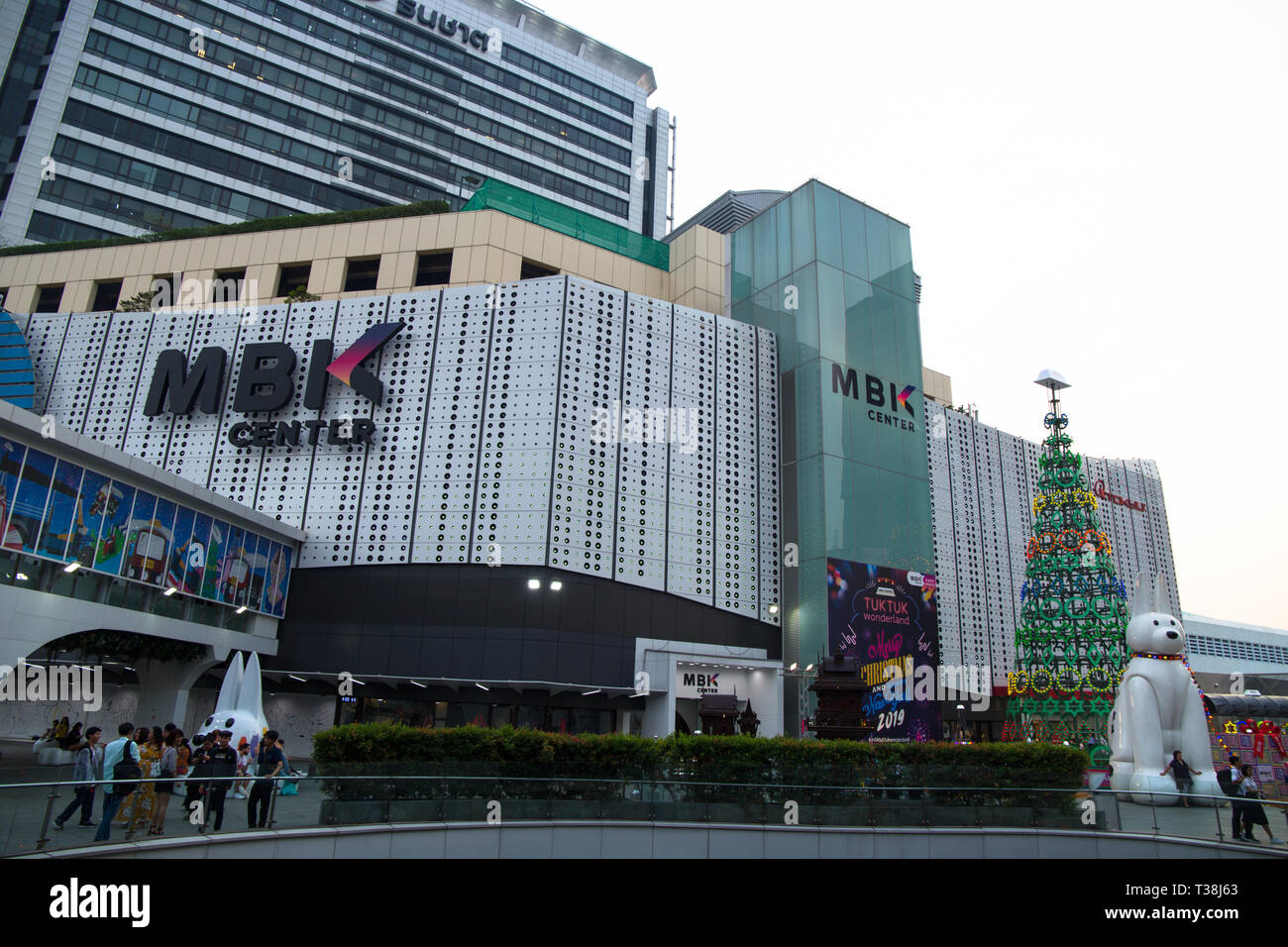 Bangkok Thailand January 11 2019 New Mbk Shopping Center