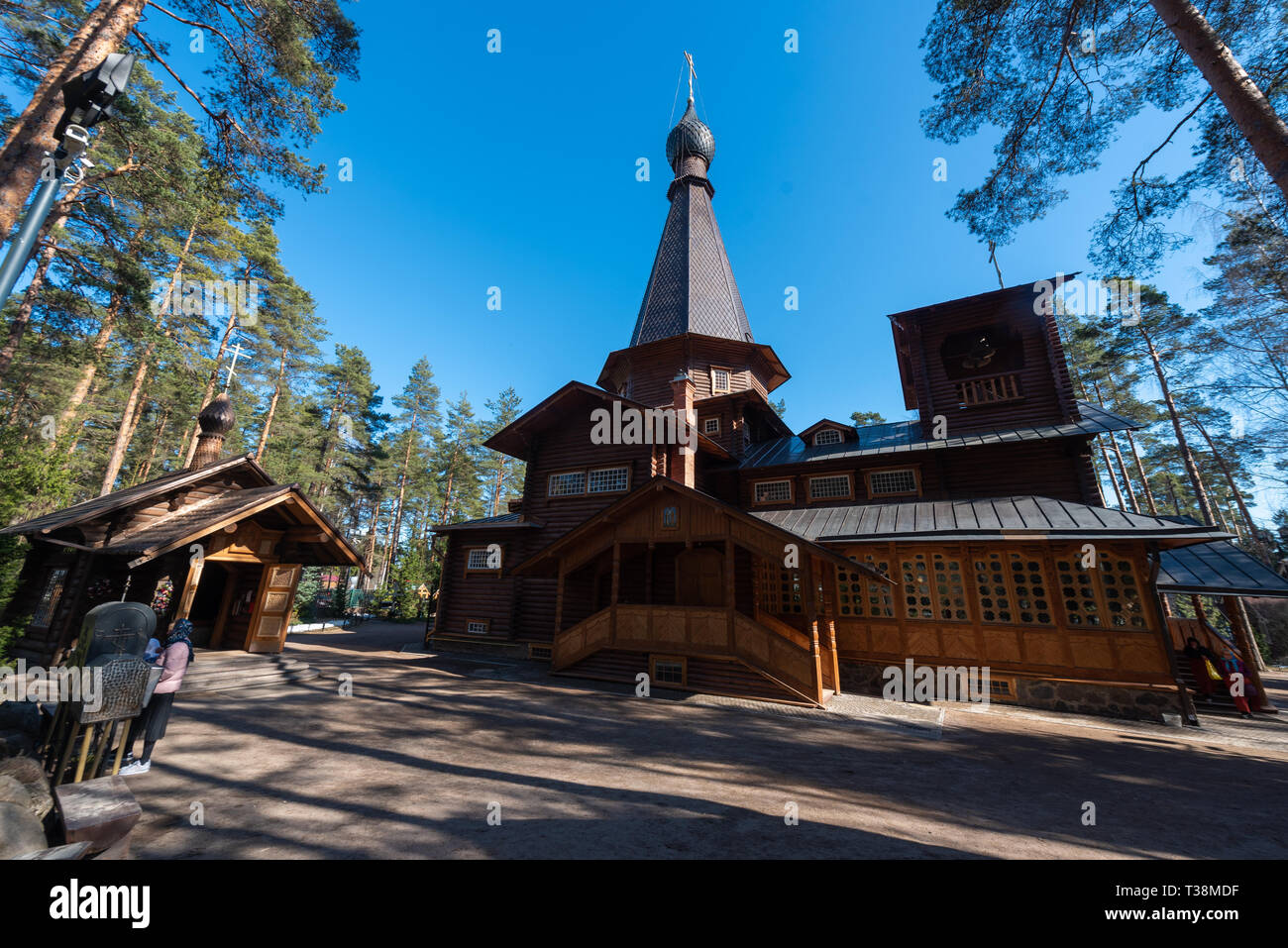 Temple of the Kazan Icon of the Mother of God in Vyritsa ...