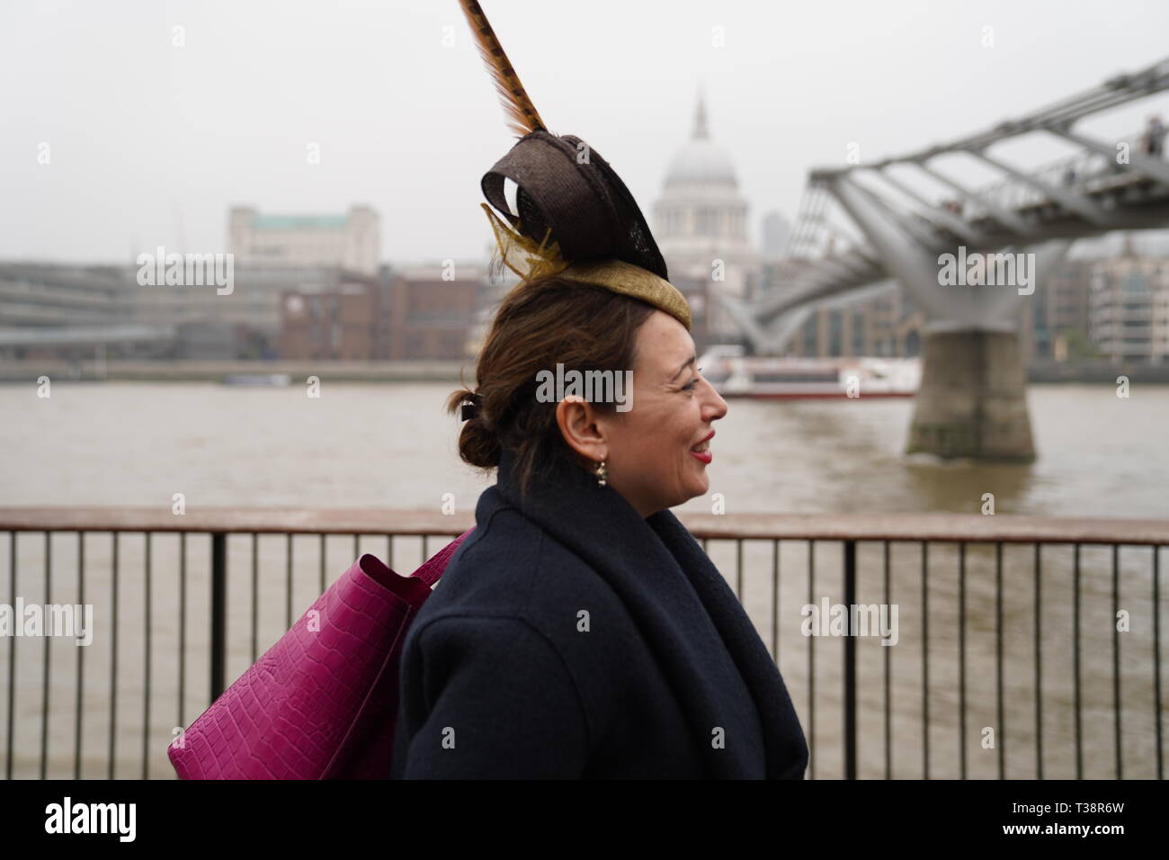 Hat walk London Stock Photo