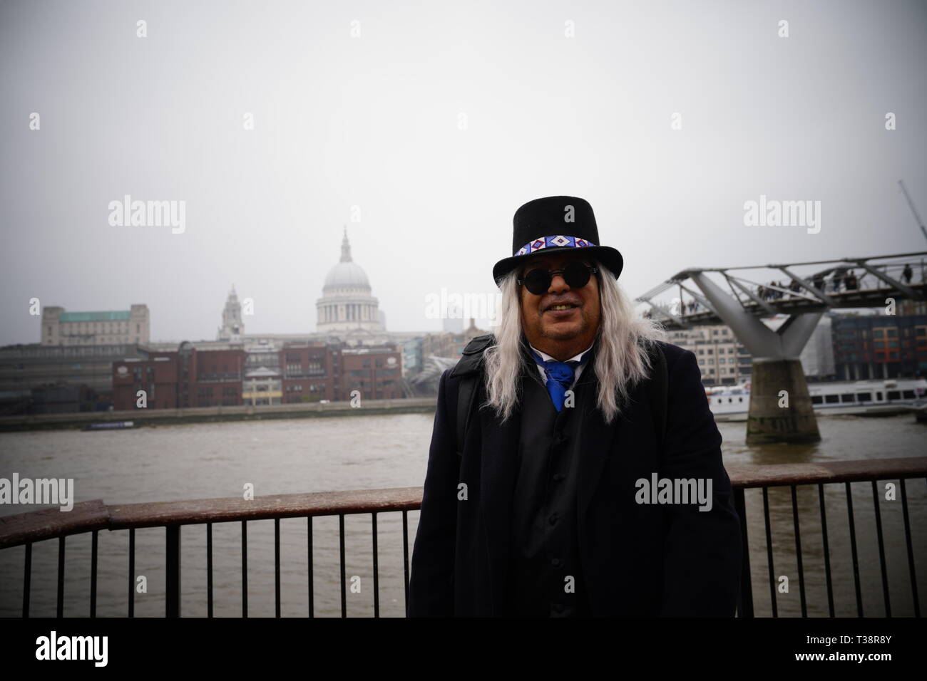 Hat walk London Stock Photo