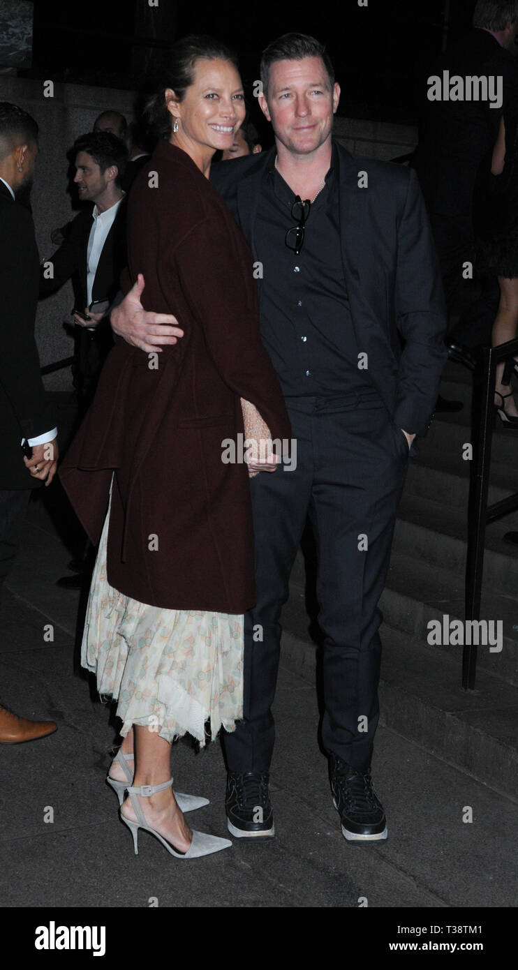 Christy Turlington Burns And Ed Burns Stock Photos Christy
