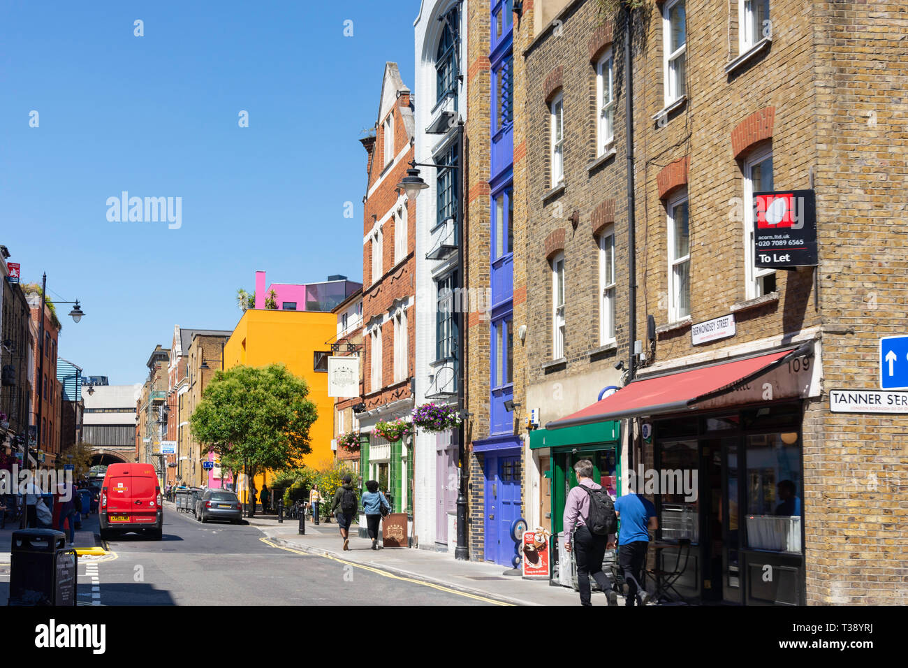 Bermondsey Street, Bermondsey, Royal Borough of Southwark, Greater London, England, United Kingdom Stock Photo