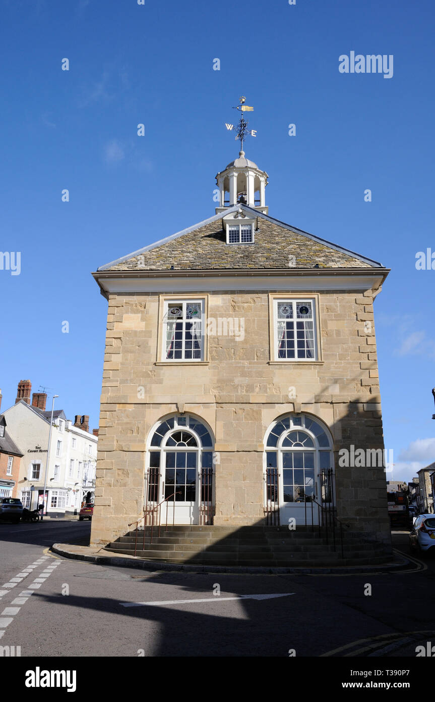 Town Hall, Brackley, Northamptonshire, was built in 1707 by the 1st ...