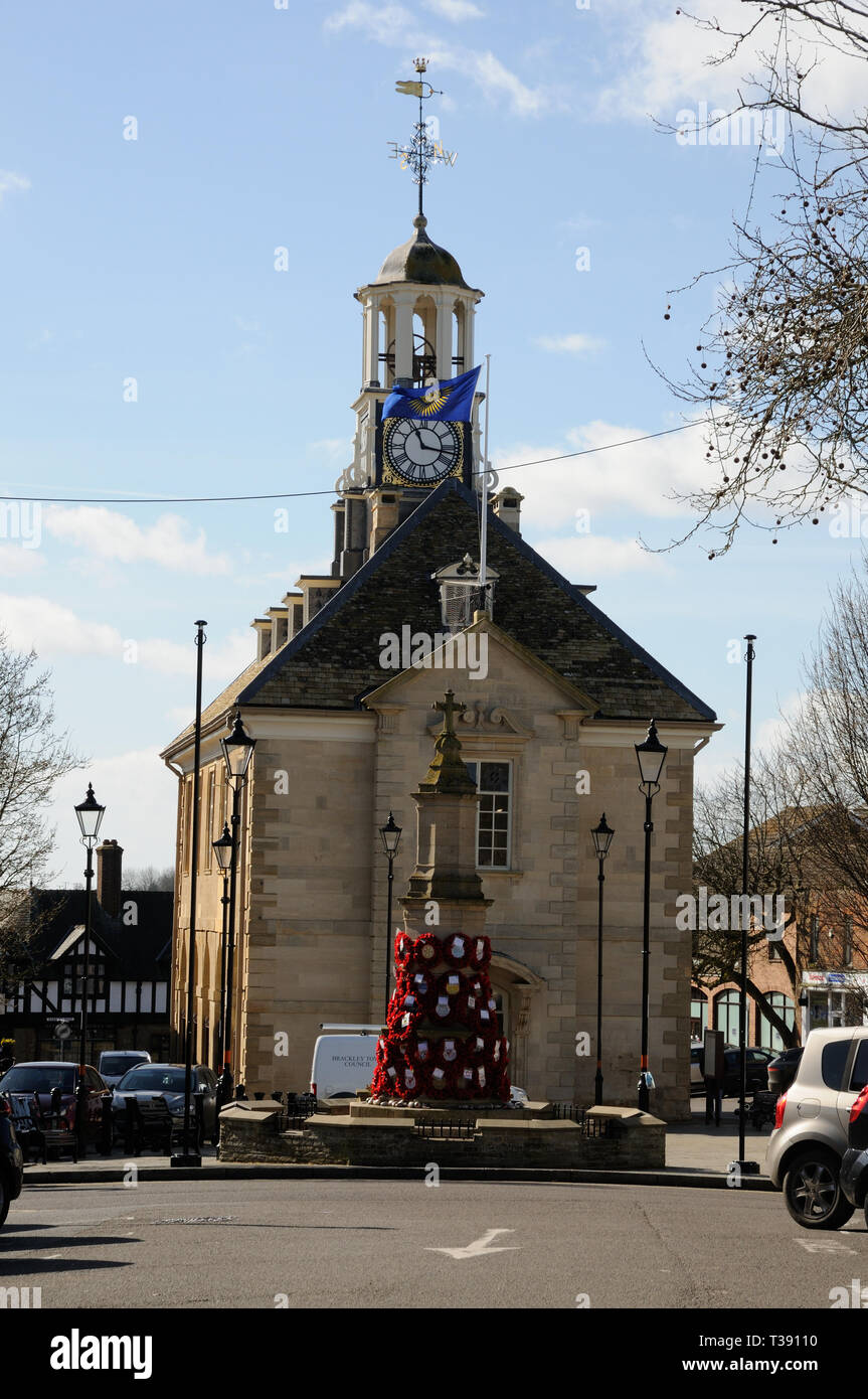 Town Hall, Brackley, Northamptonshire, was built in 1707 by the 1st ...