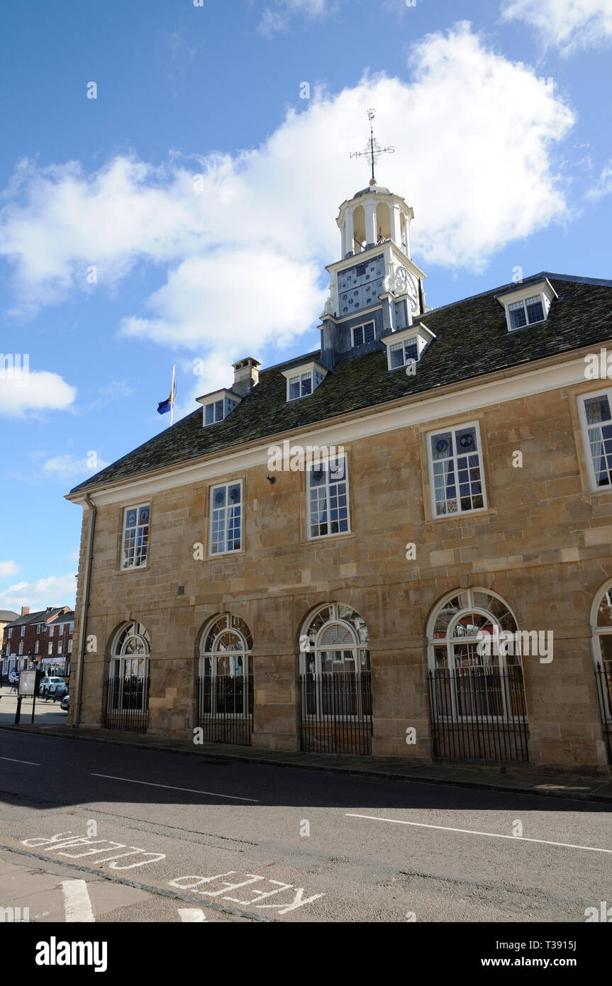 Town Hall, Brackley, Northamptonshire, was built in 1707 by the 1st ...