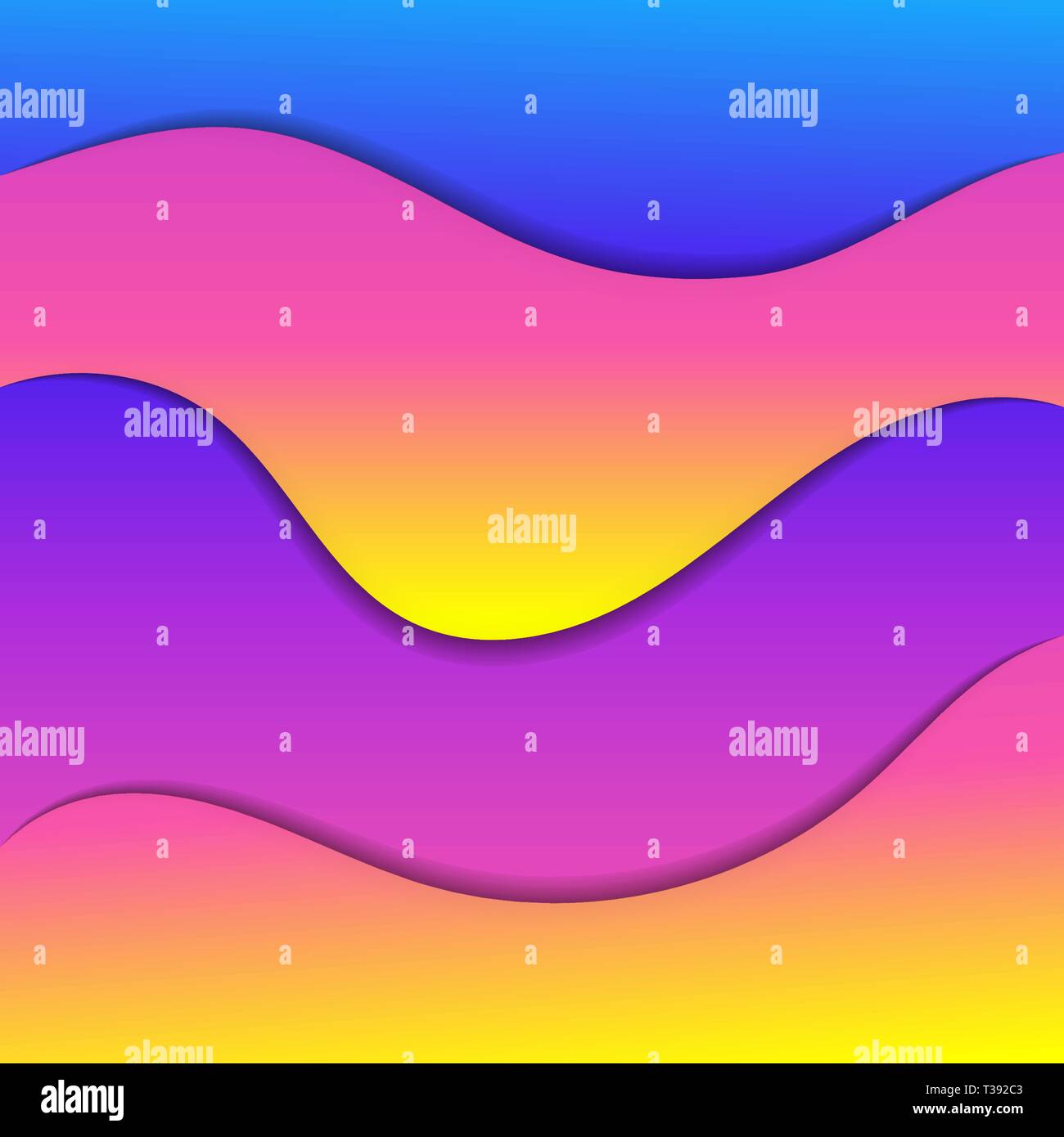 Liquid color abstract background design. Fluid vector gradient design for banner, post Stock Vector