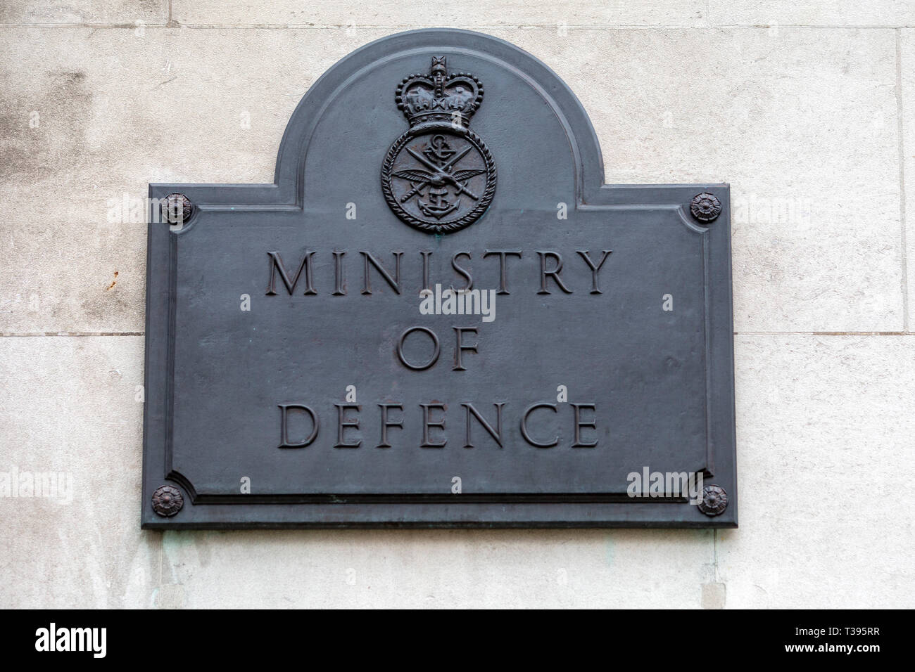 Ministry of Defence Building, London, Friday, March 22, 2019.Photo: David Rowland / One-Image.com Stock Photo