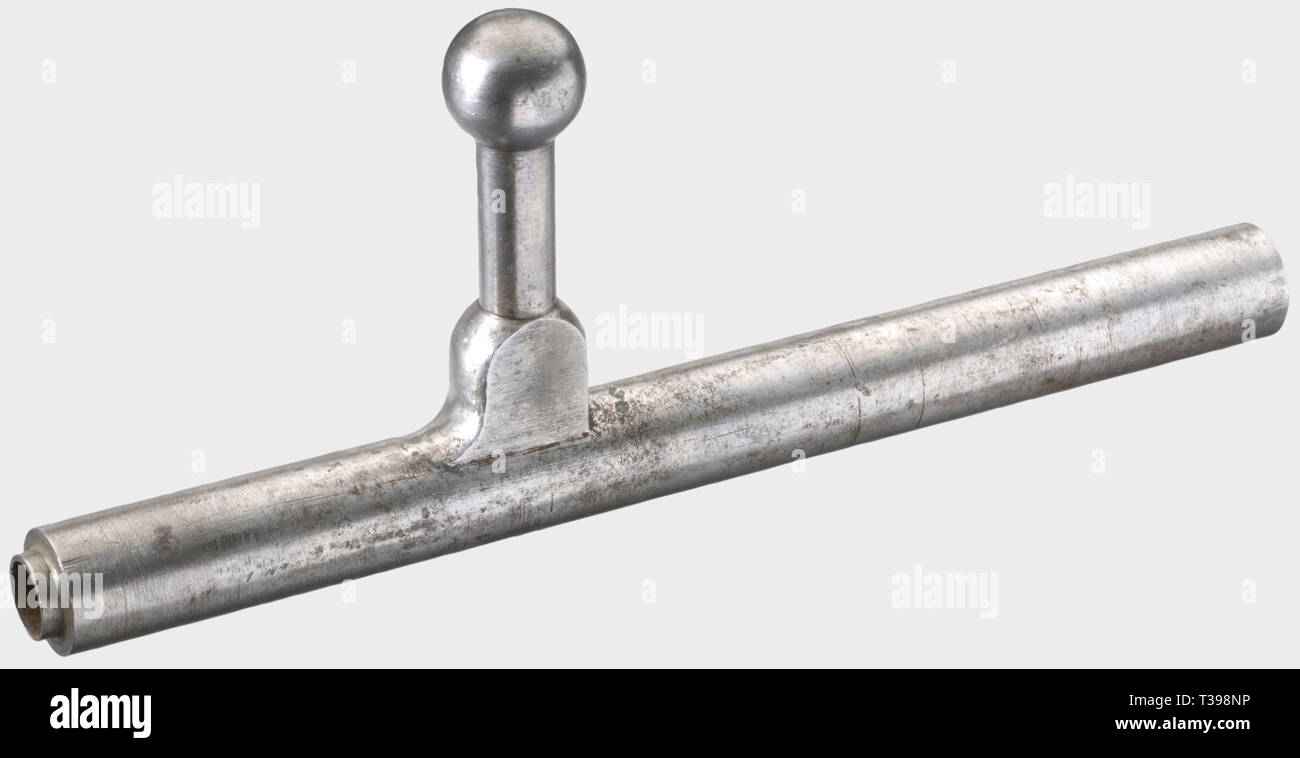 SERVICE WEAPONS, GERMAN EMPIRE, bolt for rifle M 1871, without manufacturer, Additional-Rights-Clearance-Info-Not-Available Stock Photo