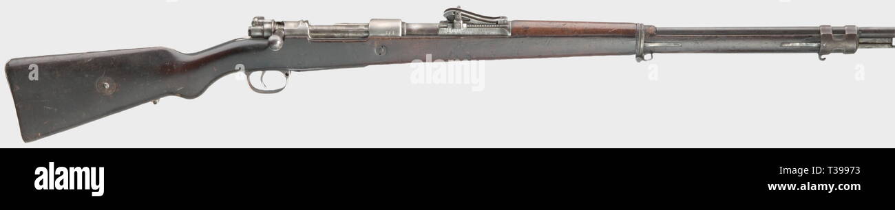 SERVICE WEAPONS, GERMAN EMPIRE, rifle 98, Erfurt 1903, calibre 8 x 57, number 5836g, Additional-Rights-Clearance-Info-Not-Available Stock Photo